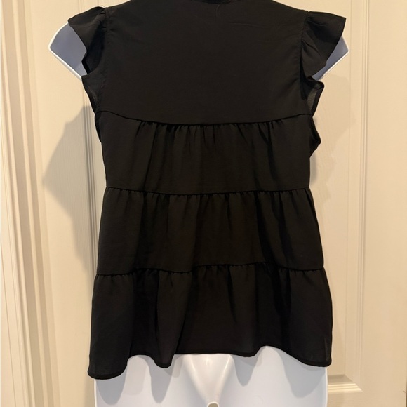 Monteau size XL Black Sleeveless Top - Picture 2 of 5